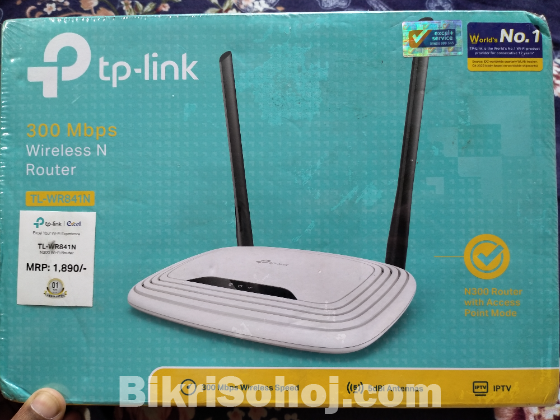 TP Link 300 Mbps Router TL-WR841N